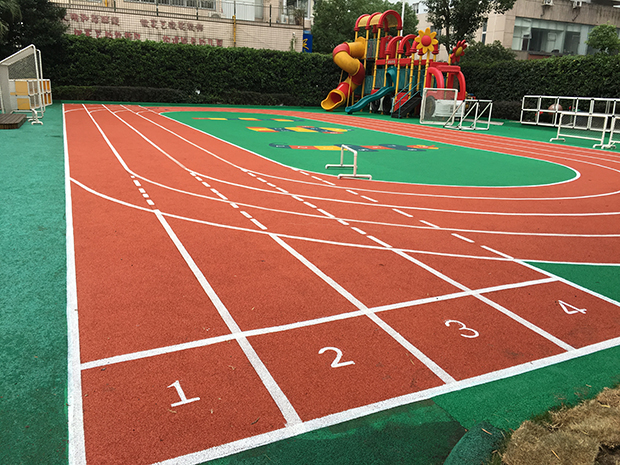 溫州實藝幼兒園塑膠場地